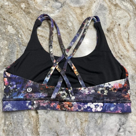 Lululemon Energy Bra Floral size 10 - Picture 7 of 7